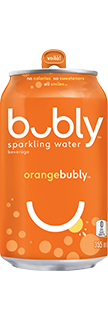 Bubly Sparkling Water – Orange
